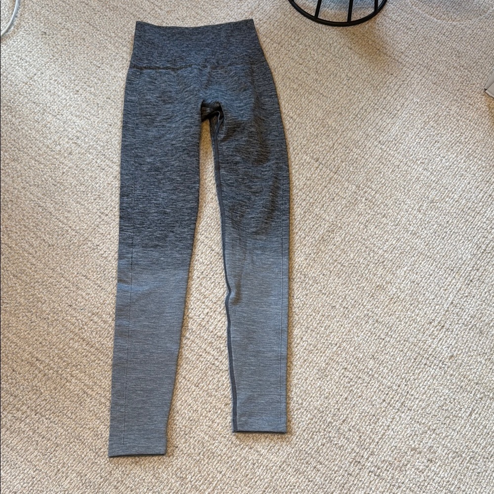 Lululemon Athletica Gray Leggings High Waist Performance